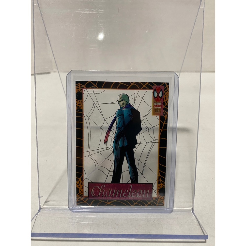Marvel Fleer Ultra Spider-Man Suspended Animation Chameleon 3 of 12 1994 Card